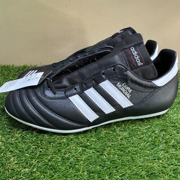 Adidas Copa Mundial Soccer Cleats Shoes Mens 10.5 Black Leather Made in Germany